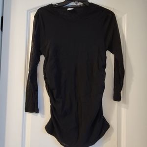 Motherhood size Large black top